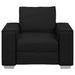 Sofa Stoel Zwart 100 cm Nep Leer
