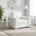 Sofa Stoel Wit 100 cm Nep Leer