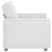 Sofa Stoel Wit 100 cm Nep Leer