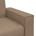 Loveseat Cappuccino 160 cm Nep Leer