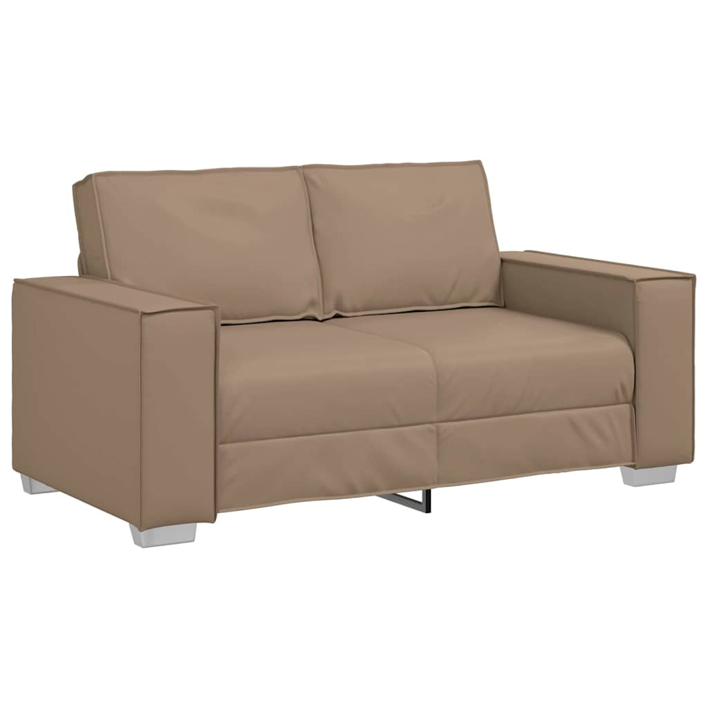 Loveseat Cappuccino 160 cm Nep Leer