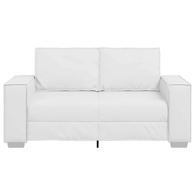 Loveseat Wit 160 cm Nep Leer