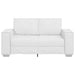 Loveseat Wit 160 cm Nep Leer
