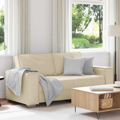 Loveseat Crème 180 cm Nep Leer