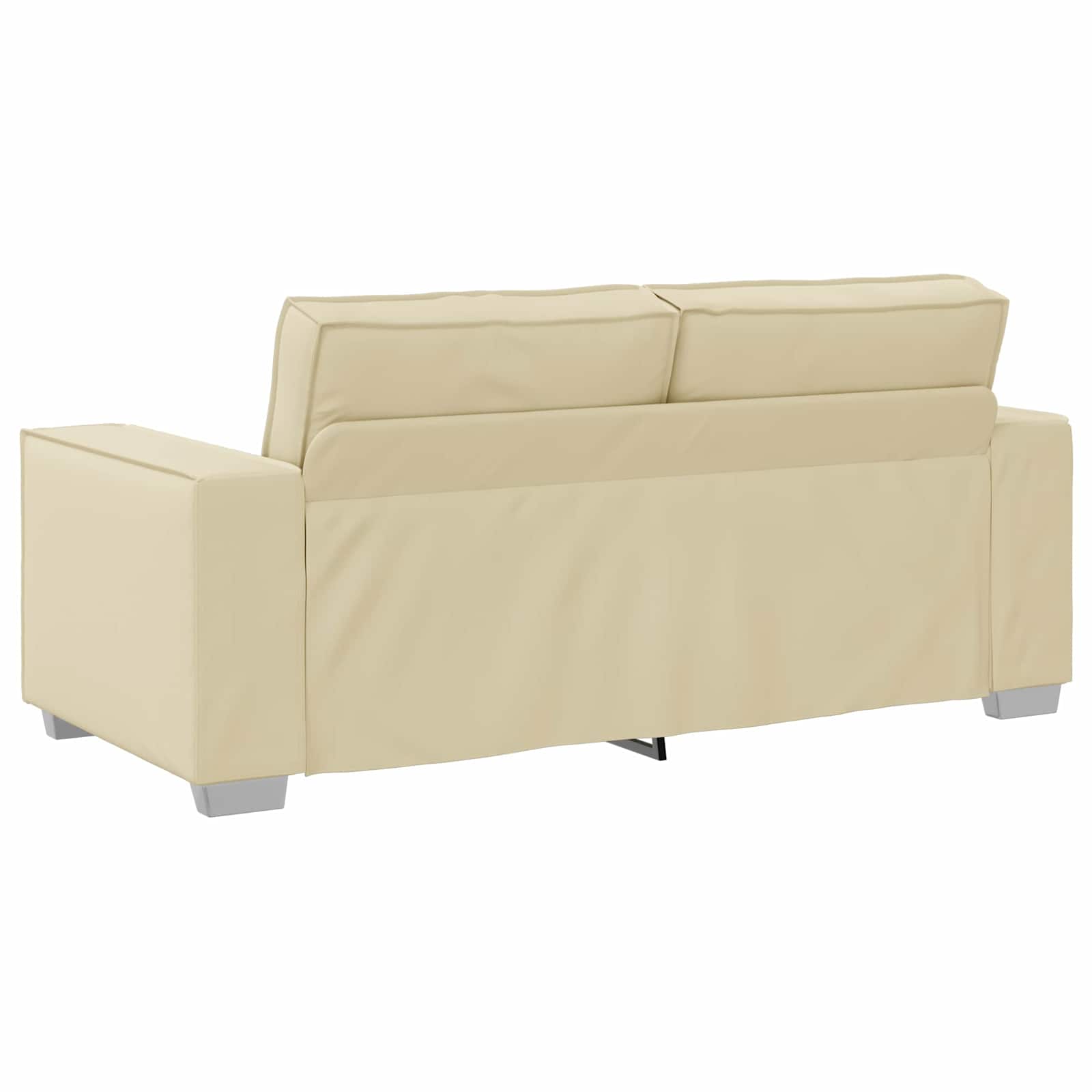 Loveseat Crème 180 cm Nep Leer