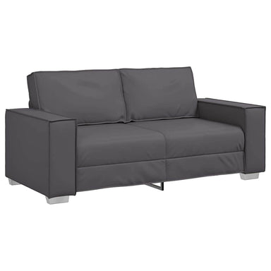 Loveseat Grijs 180 cm Nep Leer