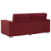 Loveseat Wijnrood 180 cm Nep Leer