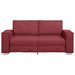 Loveseat Wijnrood 180 cm Nep Leer