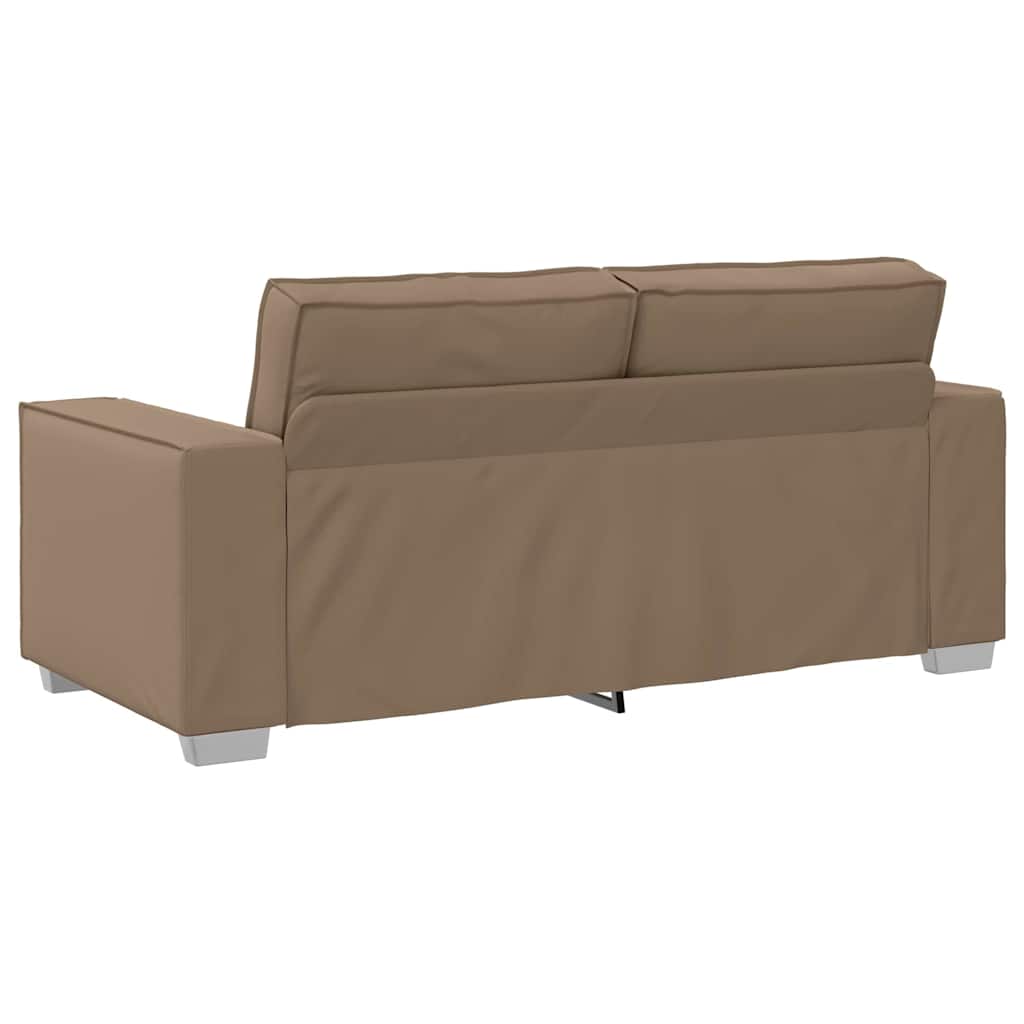 Loveseat Cappuccino 180 cm Nep Leer