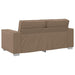 Loveseat Cappuccino 180 cm Nep Leer