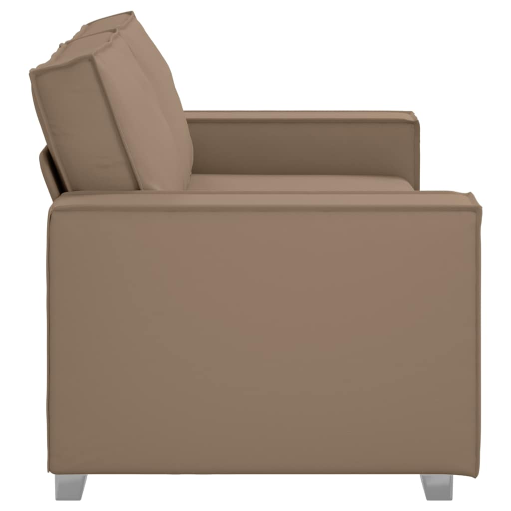 Loveseat Cappuccino 180 cm Nep Leer