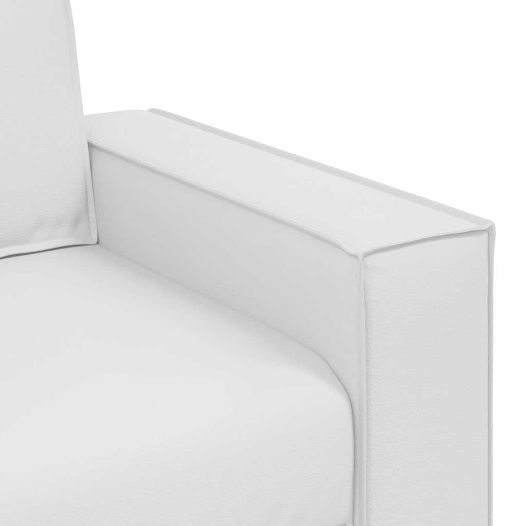 Loveseat Wit 180 cm Nep Leer