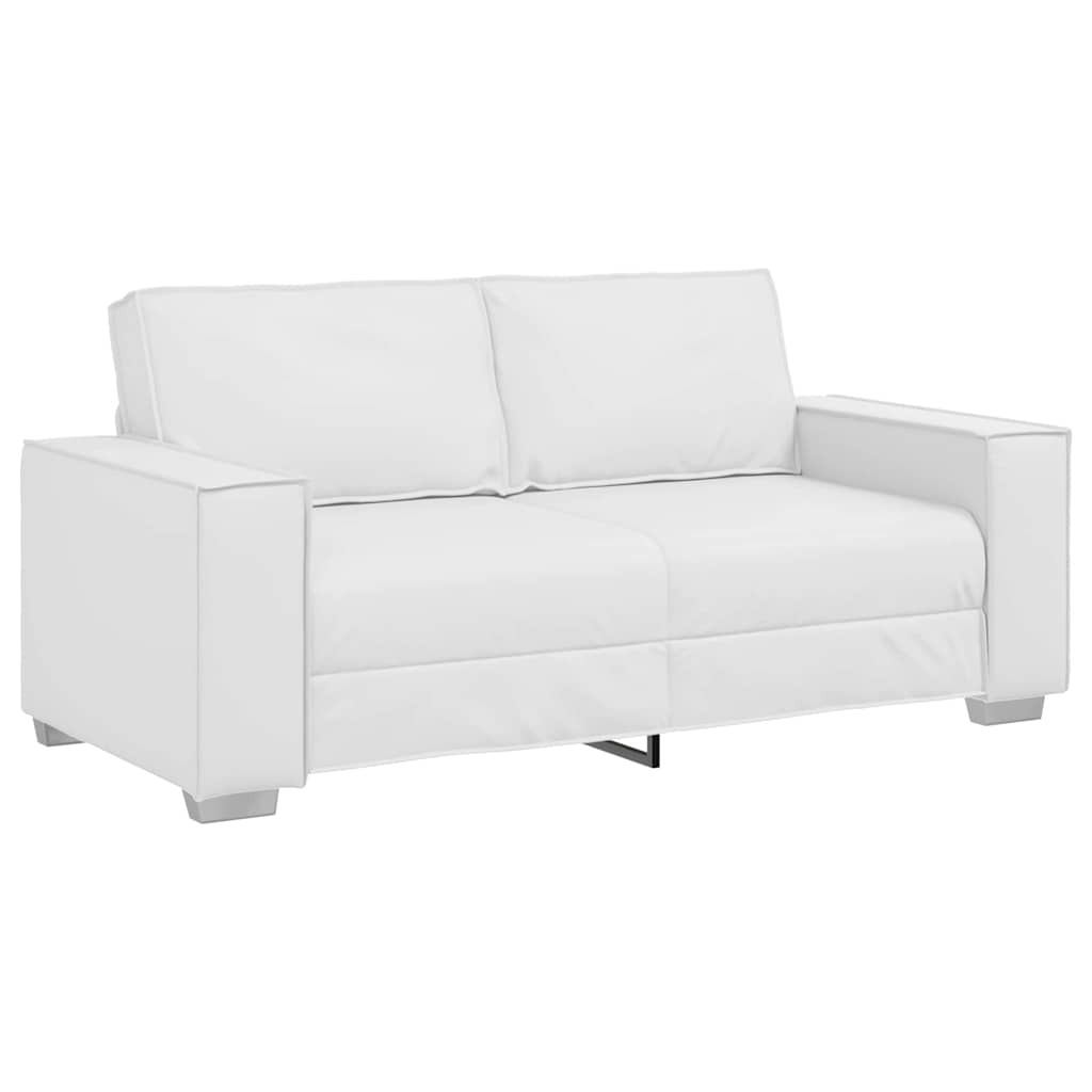 Loveseat Wit 180 cm Nep Leer