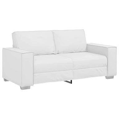 Loveseat Wit 180 cm Nep Leer