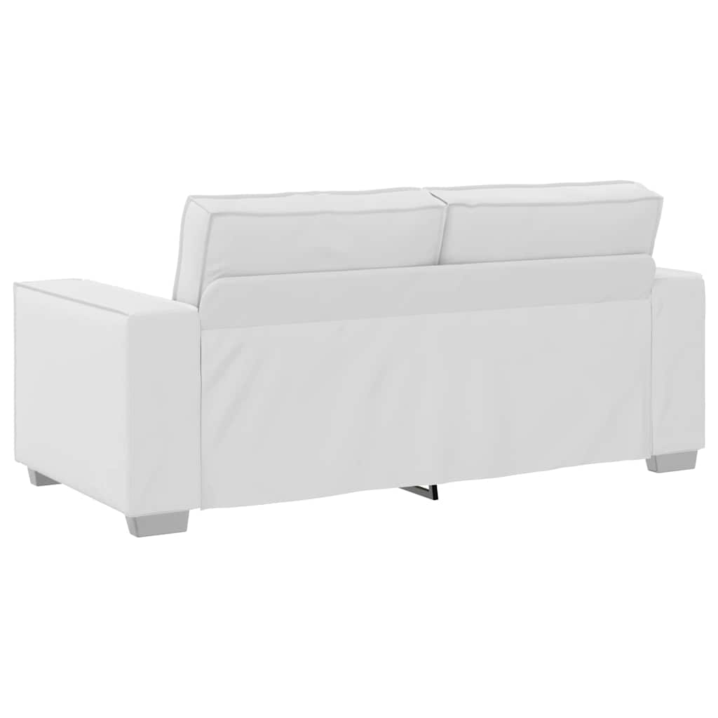 Loveseat Wit 180 cm Nep Leer