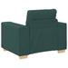 Sofastoel Donkergroen 100x78x80 cm Stof