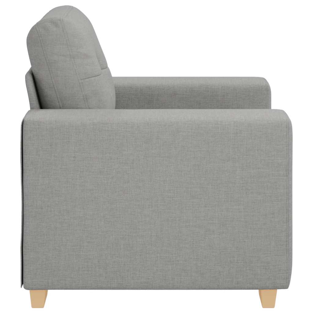Fauteuil Wolgrijs 100X78X80 Cm Stof 100 cm