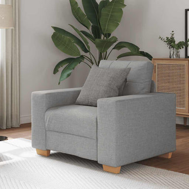 Fauteuil Wolgrijs 100X78X80 Cm Stof 100 cm
