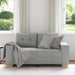 Loveseat Met Kussen Stof 120 cm