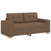 Loveseat Bank Bruin 180x77x82 cm Stof