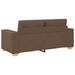 Loveseat Bank Bruin 180x77x82 cm Stof