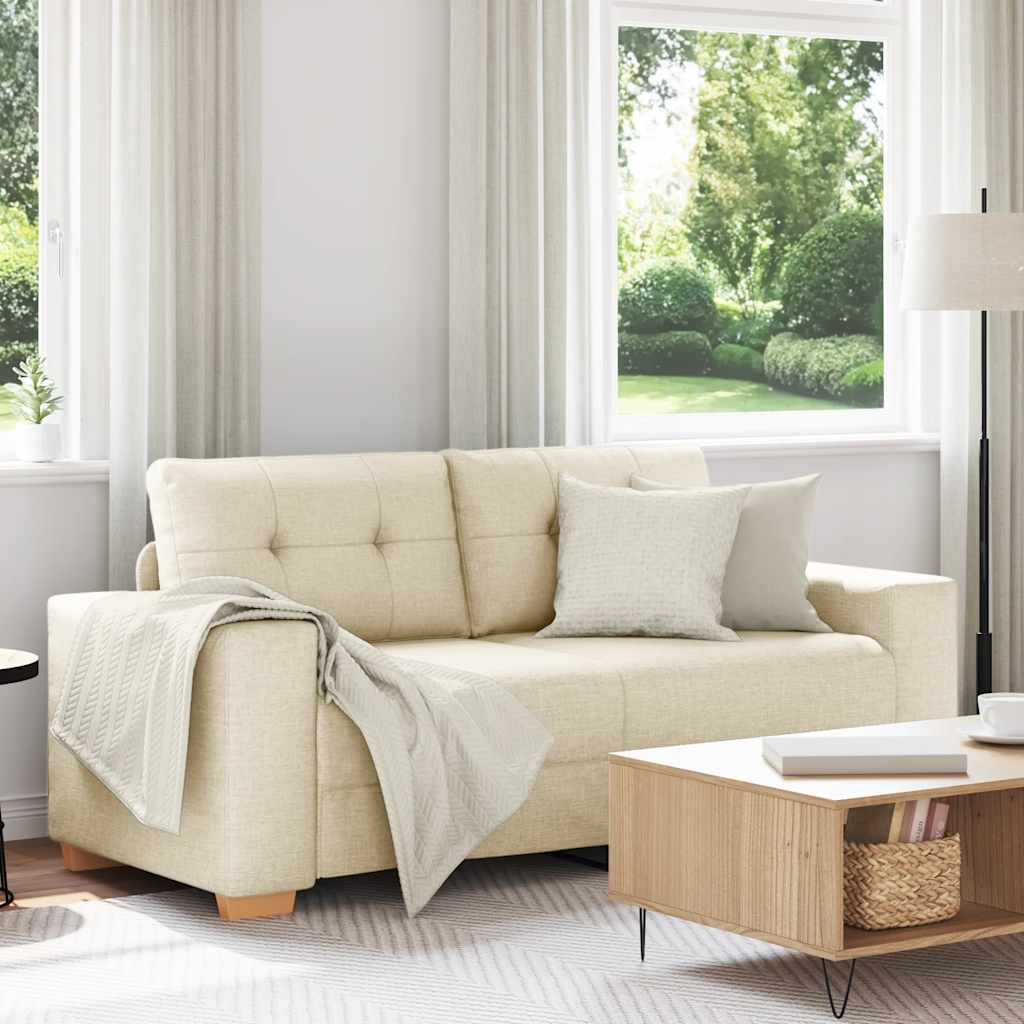 Loveseat Bank Linnen 180x77x82 cm