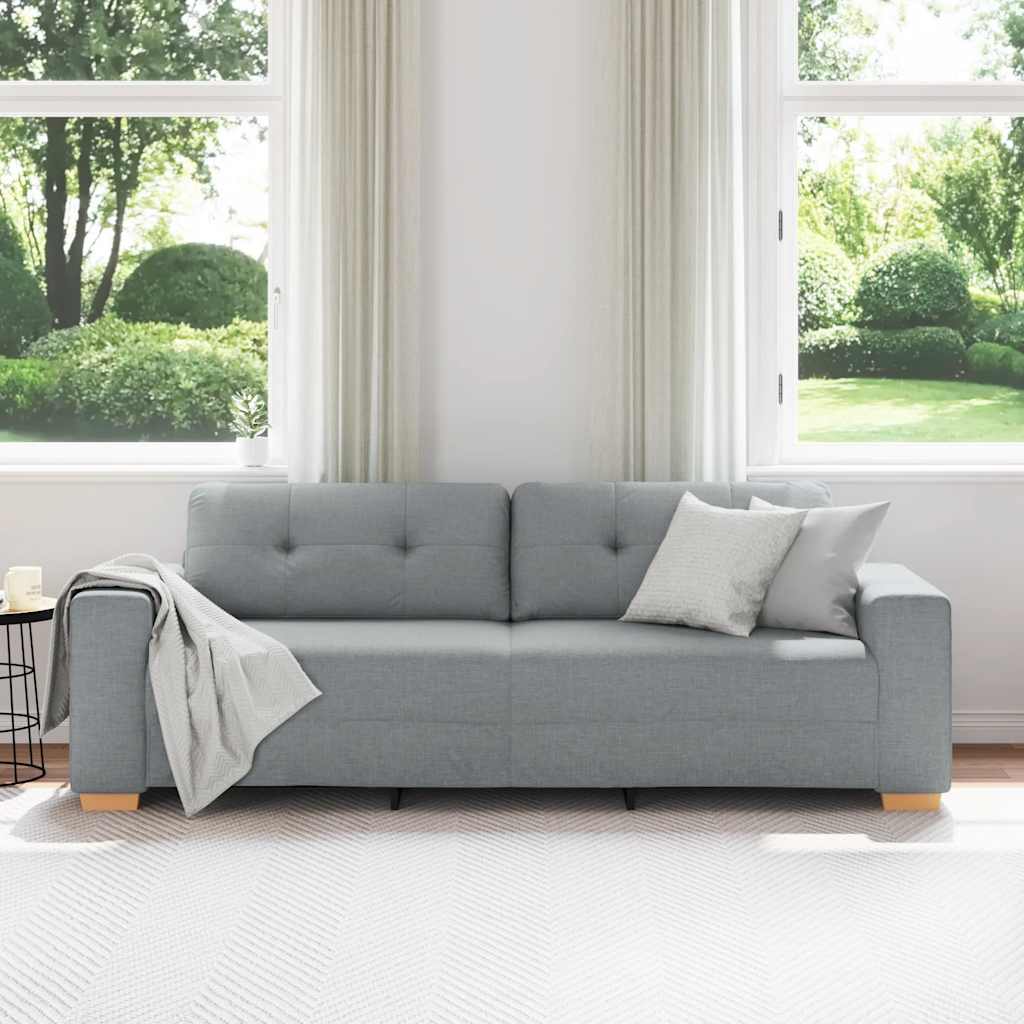 3-Zitsbank 220X78X80 Cm Stof 220 cm