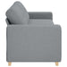 3-Zitsbank 220X78X80 Cm Stof 220 cm