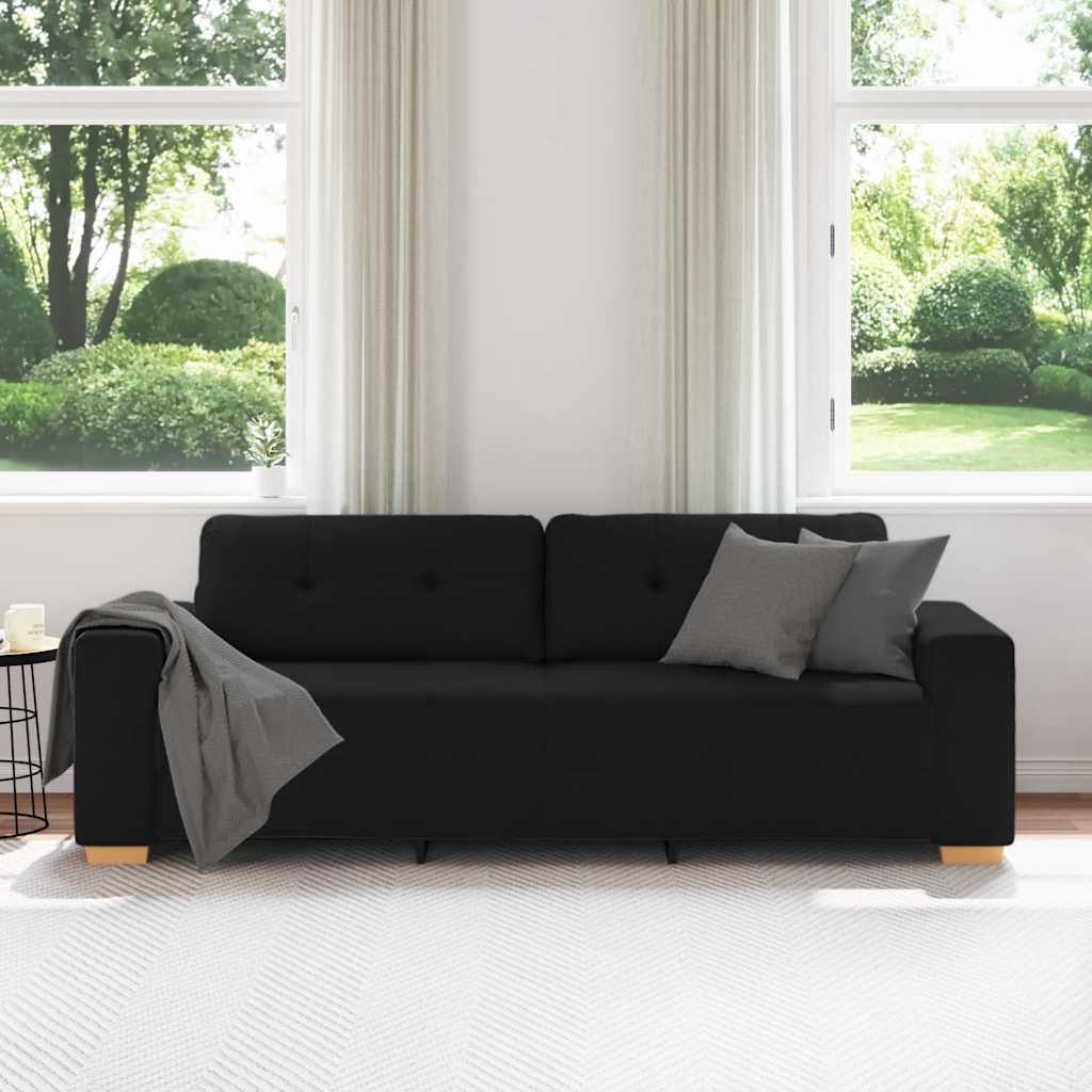 3-Zitsbank 220X78X80 Cm Stof 220 cm