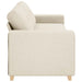3-Zits Bank Beige 220 cm Linnen-mix stof