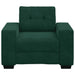 Sofastoel Donkergroen 100x78x80 cm Fluweel