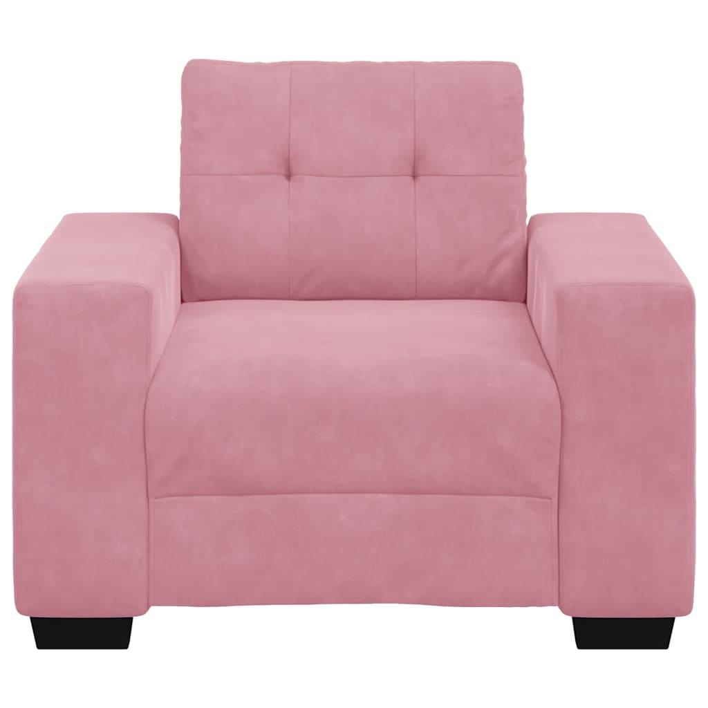 Sofastoel Roze 100x78x80 cm Fluweel