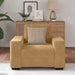 Sofastoel Bruin 100x78x80 cm Fluweel