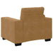 Sofastoel Bruin 100x78x80 cm Fluweel