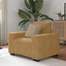 Sofastoel Bruin 100x78x80 cm Fluweel