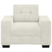 Sofastoel Crème 100x78x80 cm Fluweel