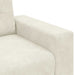 Sofastoel Crème 100x78x80 cm Fluweel