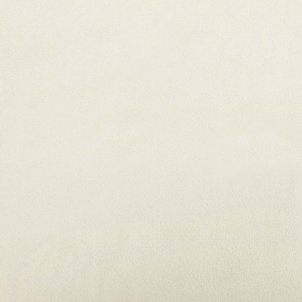 Sofastoel Crème 100x78x80 cm Fluweel