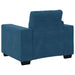 Sofastoel Blauw 100x78x80 cm Fluweel