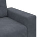 Loveseat bank 160x77x82 cm fluweel donkergrijs