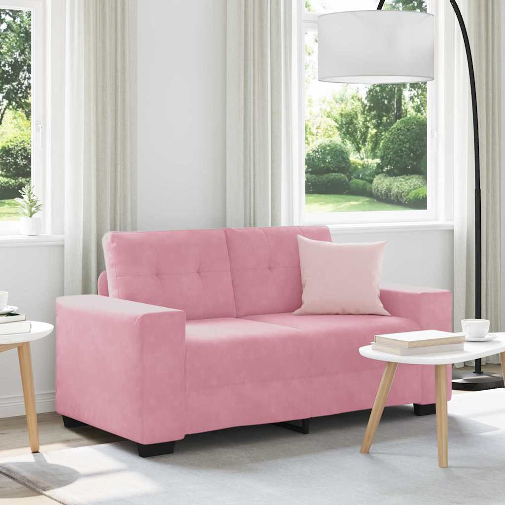 Loveseat Roze 160 cm Fluweel