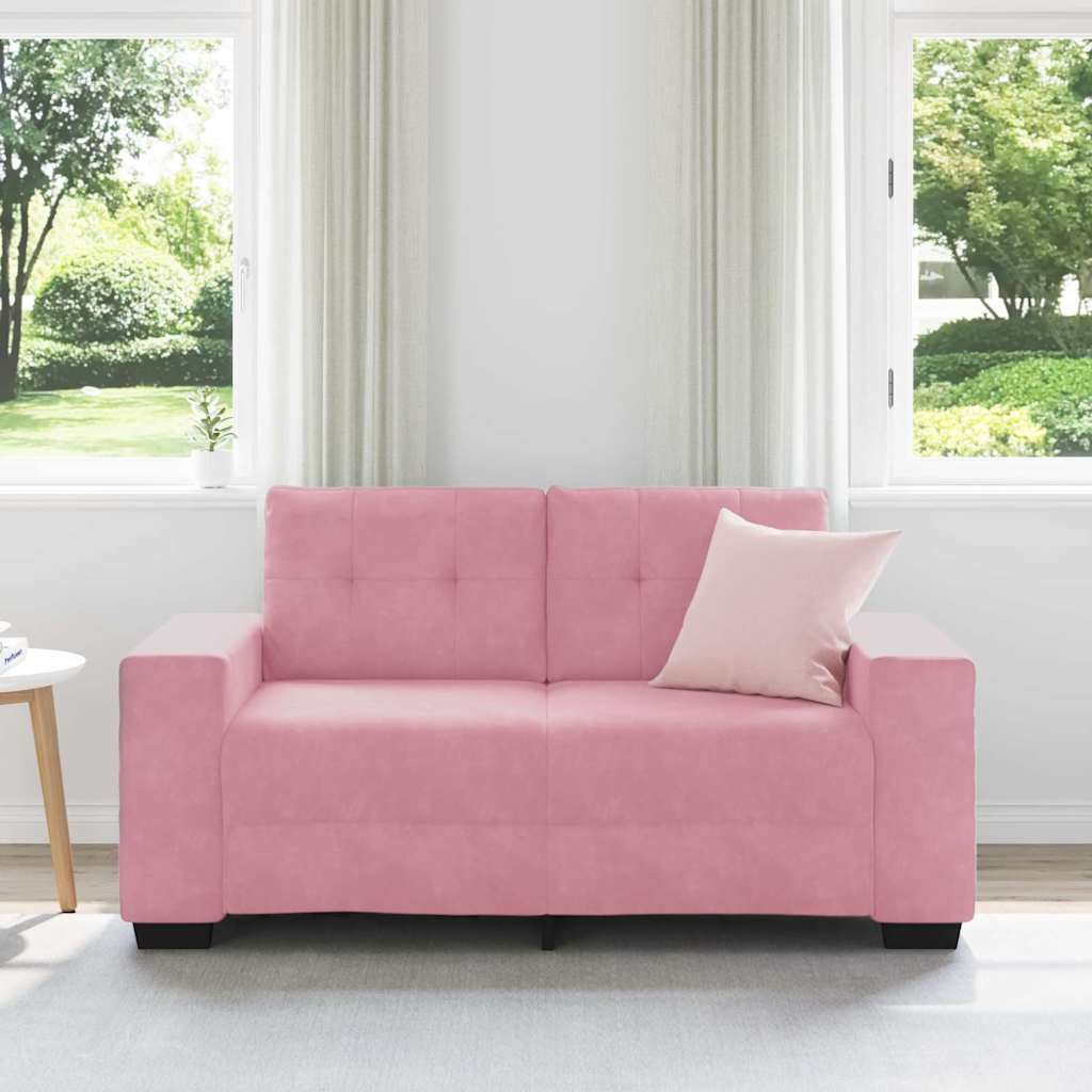 Loveseat Roze 160 cm Fluweel
