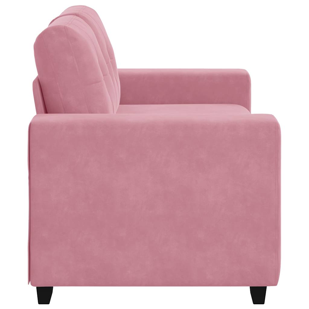 Loveseat Roze 160 cm Fluweel
