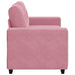 Loveseat Roze 160 cm Fluweel