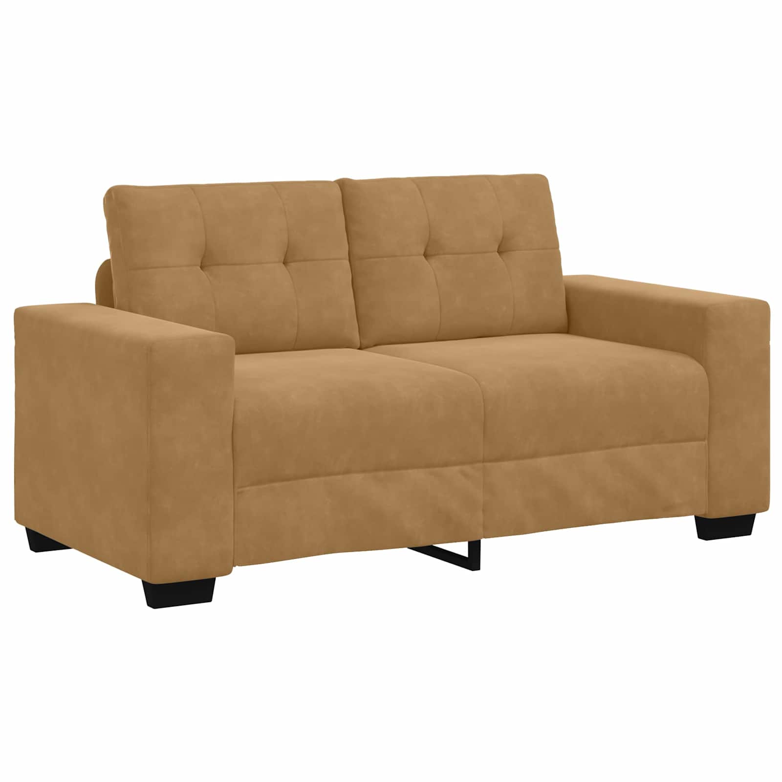 Loveseat Bruin 160 cm Fluweel
