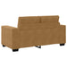 Loveseat Bruin 160 cm Fluweel