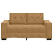 Loveseat Bruin 160 cm Fluweel