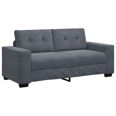 Loveseat bank 180x77x82 cm fluweel donkergrijs