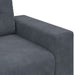 Loveseat bank 180x77x82 cm fluweel donkergrijs