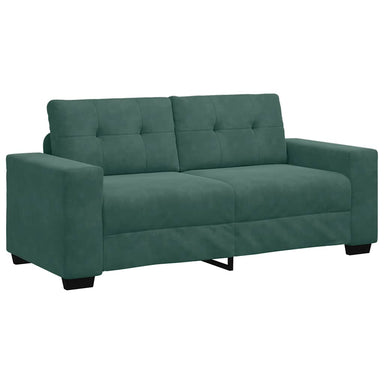 Loveseat Sofa Donkergroen 180x77x82 cm Fluweel